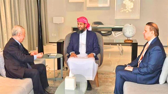 المحرّمي يبحث مع المفلحي تحضيرات مؤتمر الحوار الجنوبي